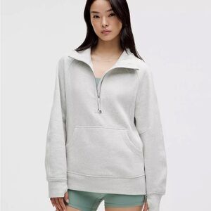 Lululemon Scuba Oversized Funnel-Neck Half Zip Long M/L